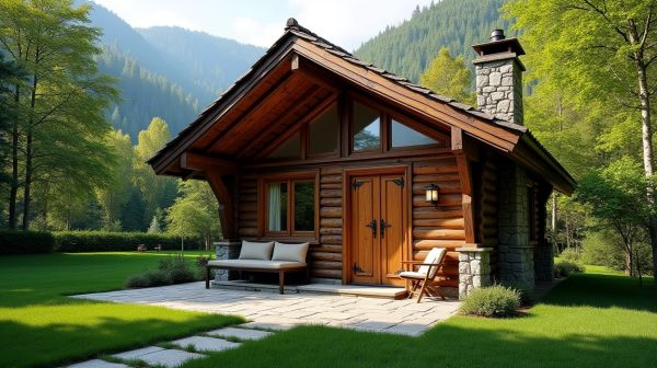 Chalet livré monté - la solution rapide pour s'installer sans travaux