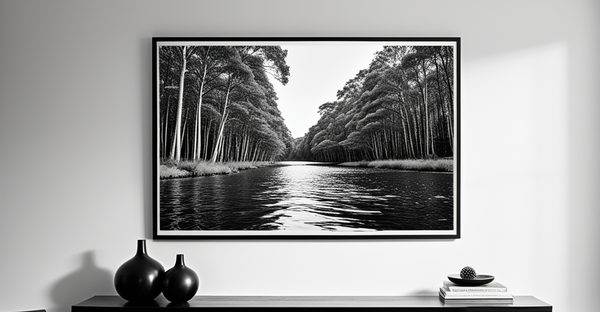 Choisissez le tableau noir et blanc qui sublime votre intérieur