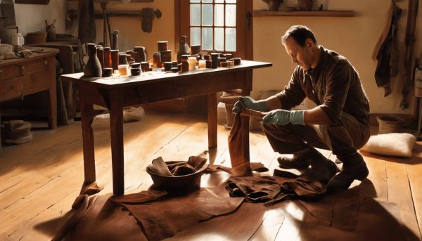 Comment résoudre un fauteuil en cuir terni avec une teinture efficace