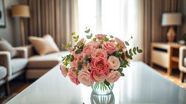 Découvrez notre service de fleurs fraîches à domicile facilement