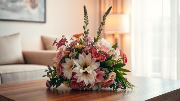 Découvrez notre service de fleurs fraîches à domicile facilement