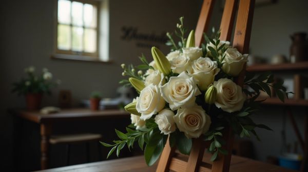 Fleurs en Deuil : Un artisan fleuriste local à votre service pour un dernier hommage.