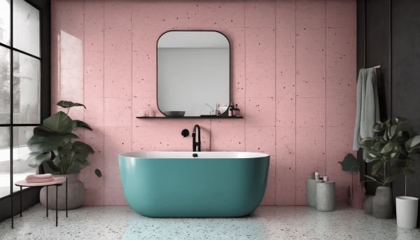 Les couleurs inattendues pour une salle de bain moderne