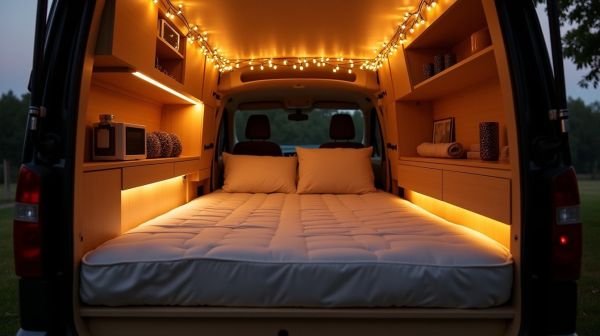 Pourquoi un lit peigne est la solution de couchage pour votre van